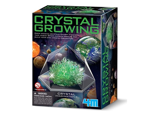 4M Growing Crystals: Kristallfantasien - Grüne Kristalle