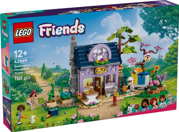 Lego Friends 42669 Biavlerhus Og Blomsterhave