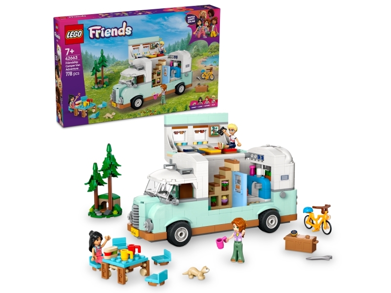 LEGO Friends 42663 Vänskapsäventyr med husbil | LEGO® - LEGO® teman D-I - LEGO Friends | GameStuff