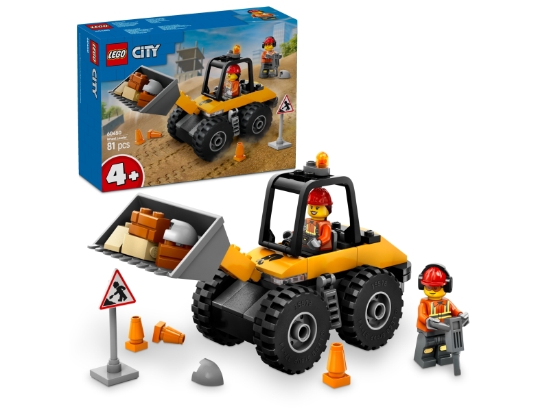 LEGO City 60450 Gul hjullastare | LEGO® - LEGO® Themes A-C - LEGO City | GameStuff