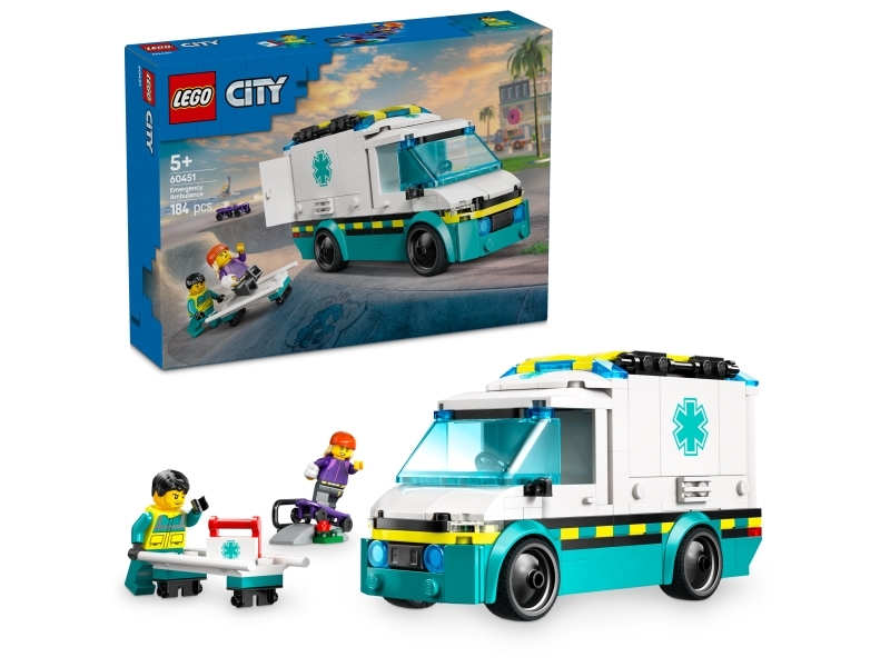 LEGO City 60451 Akutambulans | LEGO® - LEGO® Themes A-C - LEGO City | GameStuff