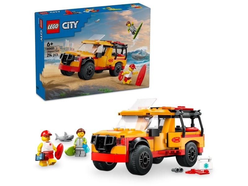 LEGO City 60453 Strandräddning med livräddarbil | LEGO® - LEGO® Themes A-C - LEGO City | GameStuff