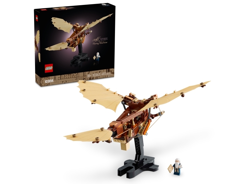 LEGO ® Icons - Leonardo da Vincis flyvemaskine 10363 - 493 Dele