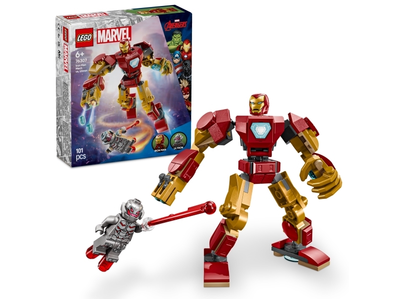 LEGO Super Heroes Marvel 76307 Iron Man-mech mod Ultron | LEGO® - LEGO® teman J-N - LEGO Marvel | GameStuff