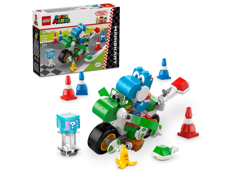 LEGO ® Super Mario - Mario Kart - Yoshi Bike 72031 - 133 Dele