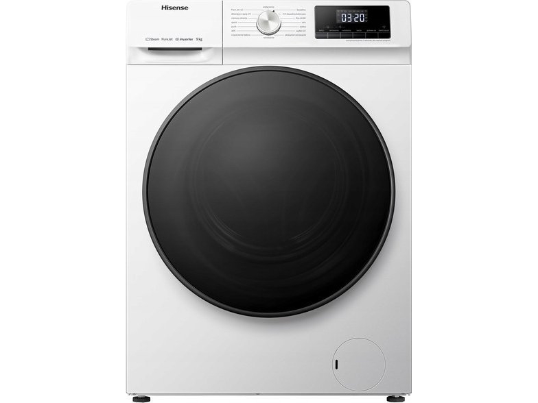 Hisense Wfqa9014evjm Vaskemaskine Bredde: 60 Cm Dybde: 61 Cm Højde: 85 Cm Frontbetjening 9 Kg 1400 Rpm