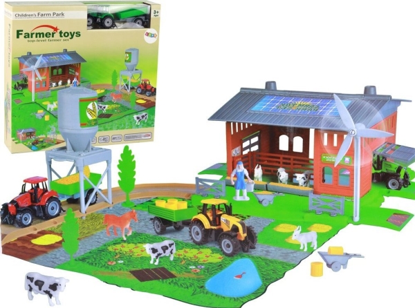 LeanToys kokoontaitettava maatilan traktori maatila LEAN Toys