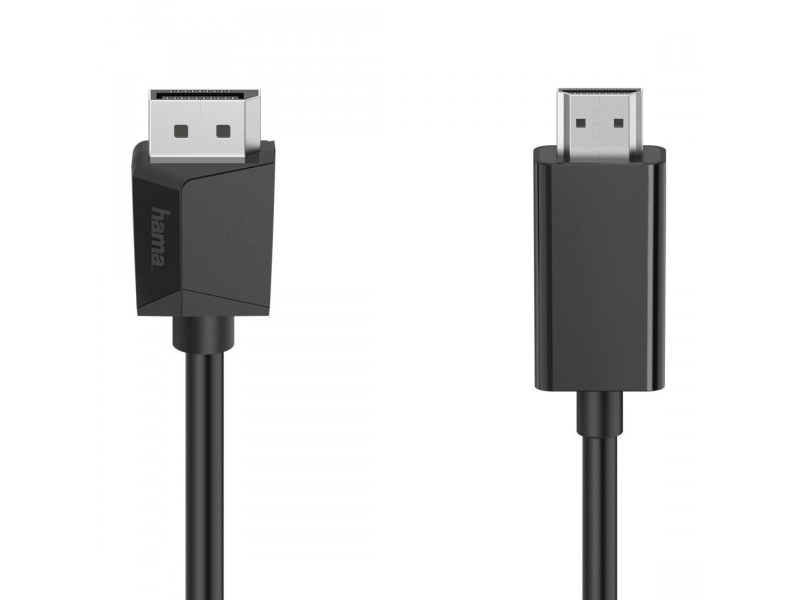 Hama 00205144, 1,5 M, Displayport, Hdmi, Hanstik, Hanstik, Lige