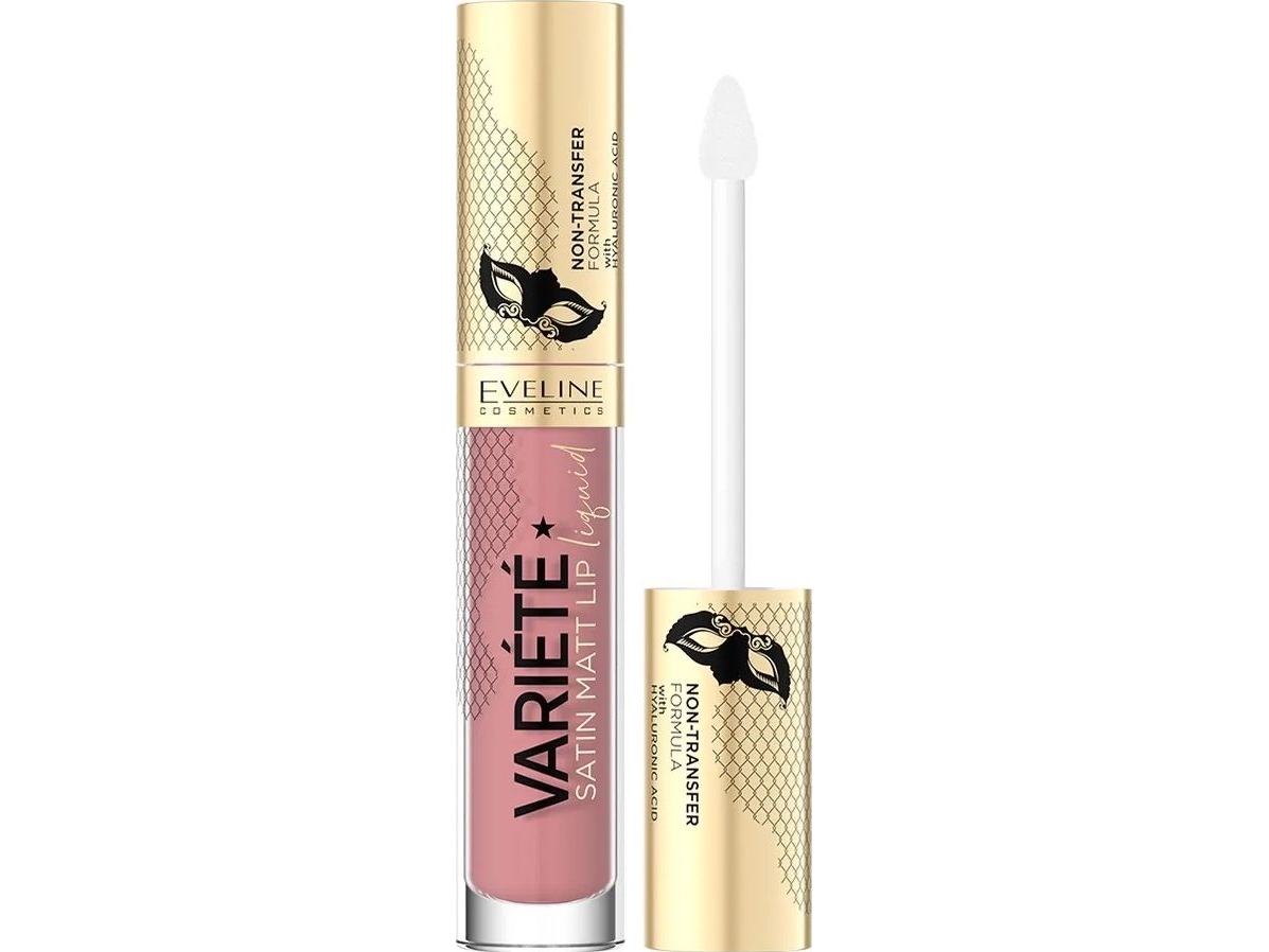 Eveline Eveline Variete Satin Matt Lip Pomadka W Płynie 02