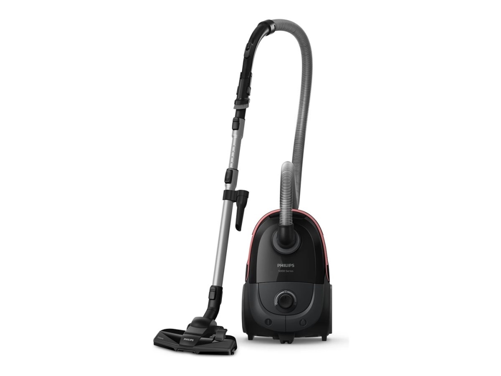 Philips 5000 Series Xd5123/10, 900 W, Cylinder Vacuum, Dry, Dust Bag, 4 L, Hepa