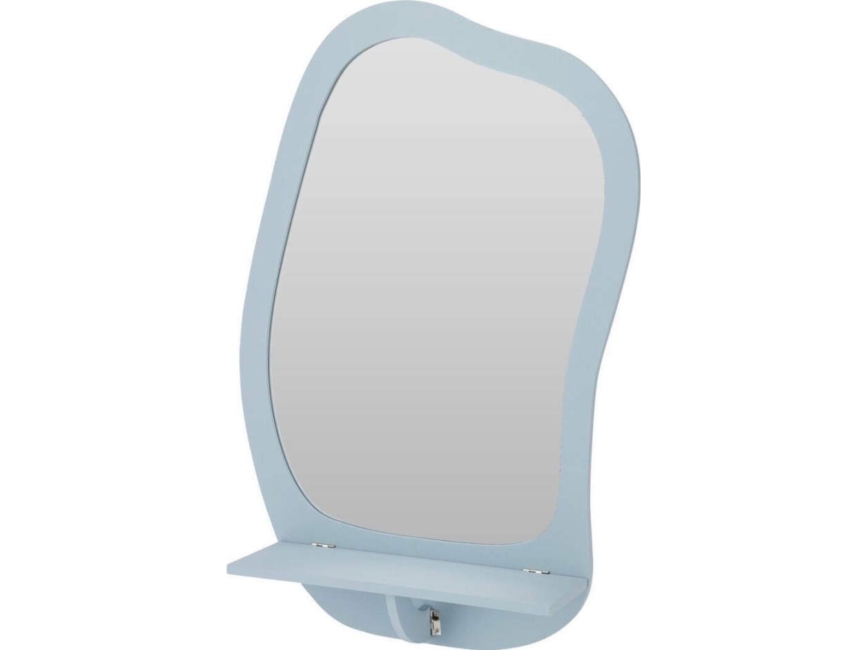 Home Styling Collection Spejl til børneværelset med praktisk skattehylde, 40 x 11 x 60 cm