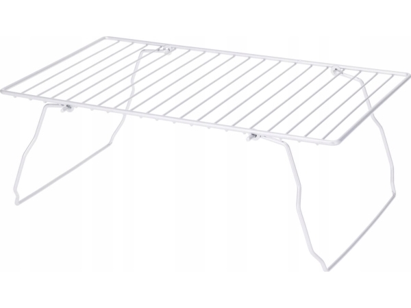 Storage Solutions Półka na blat kuchenny, metalowa, na nóżkach, 37 x 21 x 13,5 cm