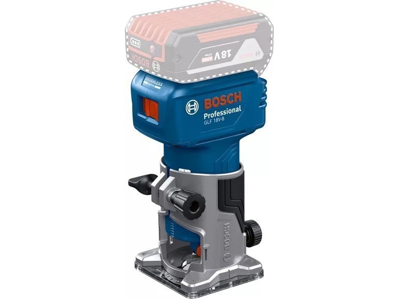 Bosch.Edge Fræsemaskine Glf 18V-8 Solo - Solo