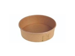 Salatschüssel Naturesse 690Ml Ø150x60mm Pap/Pla Braun Fsc, 6 Pck. X 50 Stk./Krt