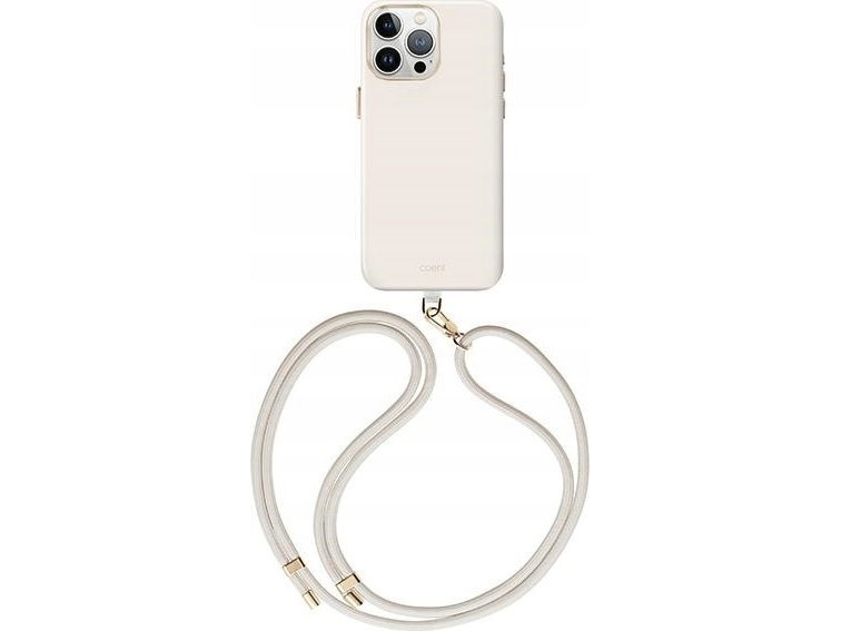 Uniq Coehl Creme Apple Iphone 15 Pro Max 6.7′′ Magnetic Charging Dėklas Ivory