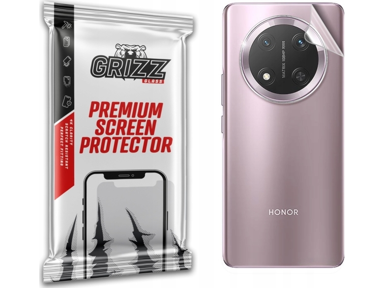 Grizzglass Bagskærm Folie Satinskin Til Honor X9c