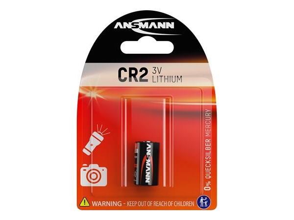 Ansmann Ansmann Lithium Photo battery 3V CR2, 1 pcs., (5020021)