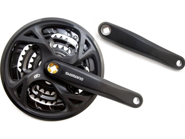 Forreste tandhjul Shimano ALTUS FC-M371-44T 175MM 9-speed sort-44X32X22T