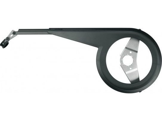 Grandinės apsauga SKS Chainbow 44T single su laikikliu juodas
