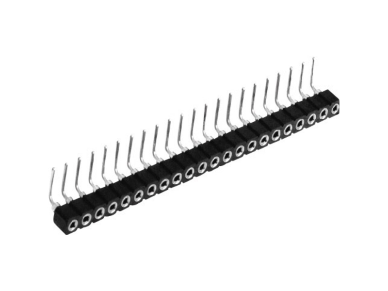Conrad Tc-0514-010-3-50-00-6, Pin Strip, Sort, Termoplast, 2 Mm², 150 V, 3 A
