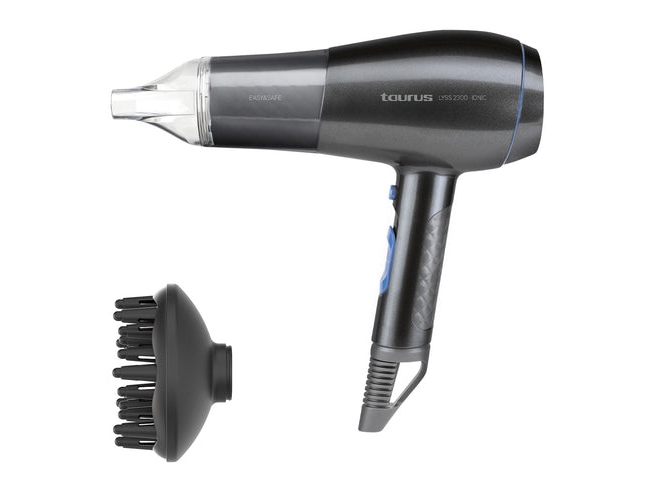 Taurus LYSS 2300 IONIC, AC, Svart, Monokromatiskt, Hängögla, 1,8 m, Slider | Hårvård - Hårvård damer - Hårtorkare | GameStuff