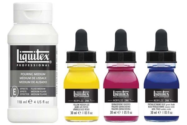 Pro Ink Explore primärfärger, rader