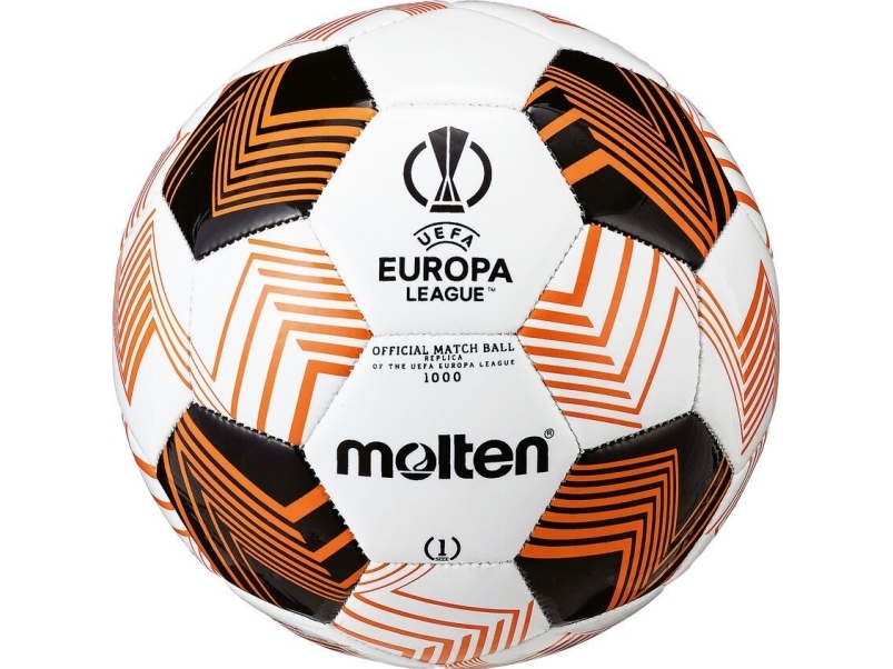 Molten mini fodbold UEFA Europa League hvid #1 20/24