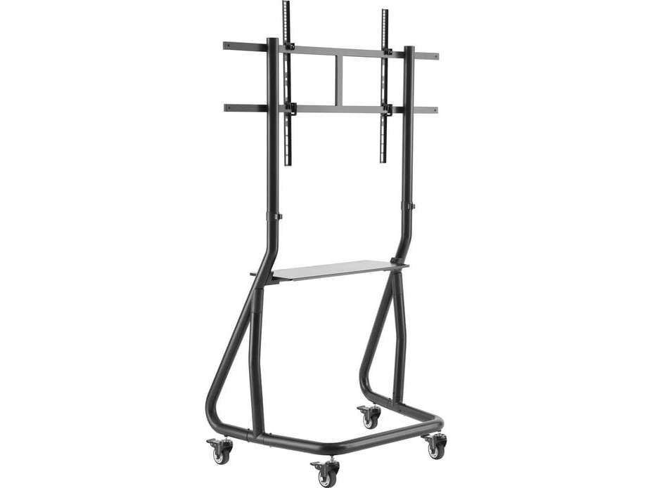 Equip 650609, 152,4 Cm (60"), 2,67 M (105"), 400 X 400 Mm, 1000 X 600 Mm, Aluminium, Plast, Rustfrit Stål, Sort