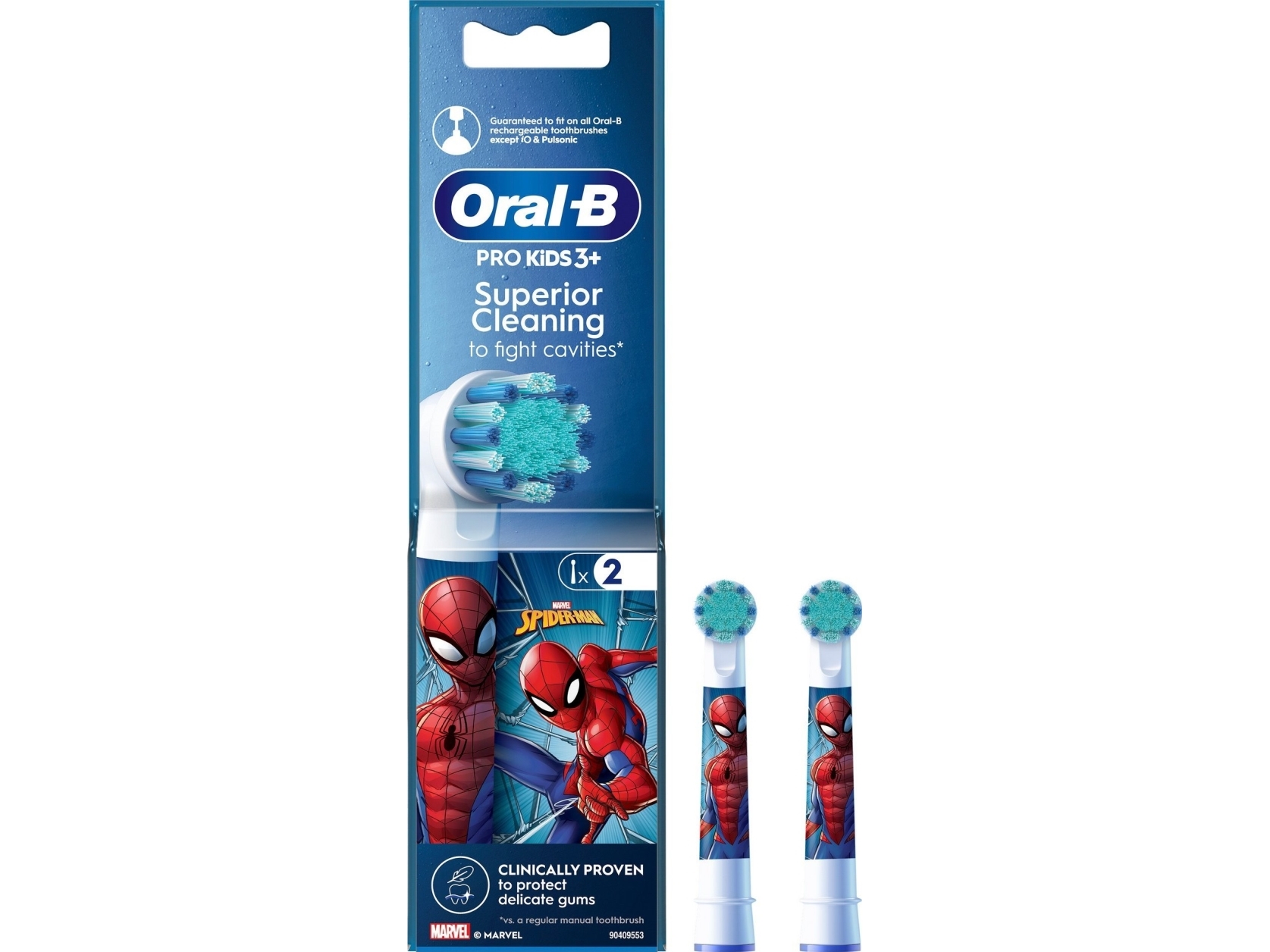 Kids Brush Heads Spider Man K 4 Ks