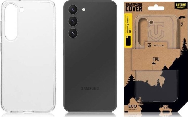 Fodral Taktiskt Tpu Skal För Samsung Galaxy S23 Transparent
