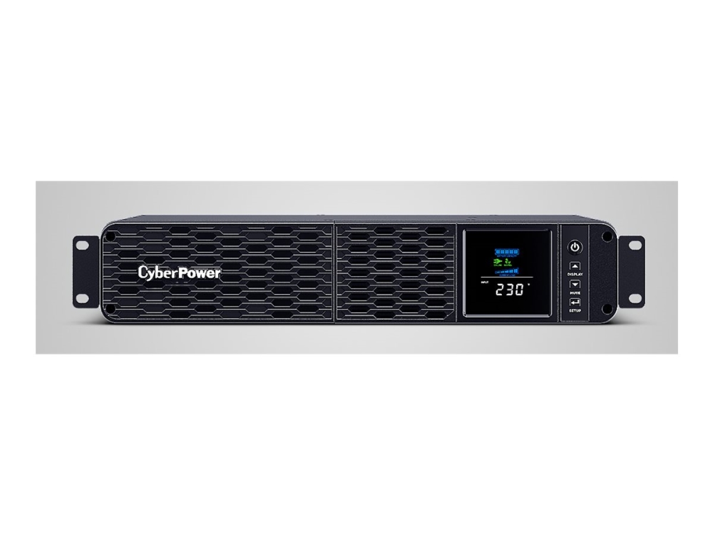 Cyberpower Pfc Sinewave (E) Serie Cp2000eipfcrm2u - Usv (Rackversion) - Ac 230 V - 1200 Watt - 2000 Va - Usb, Seriell - Ausgangsstikforbindelser: 8 -