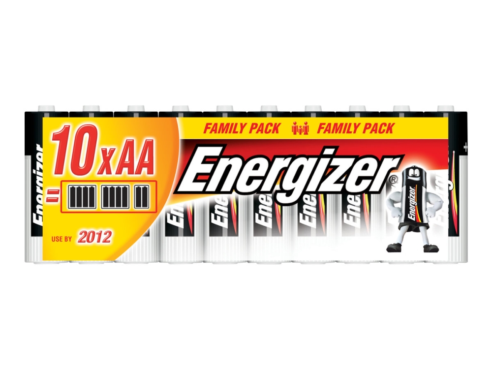 Energizer Family Pack - Batteri 10 x AA-typ - alkaliskt | EL Artiklar - Batteri - AA-batterier | GameStuff