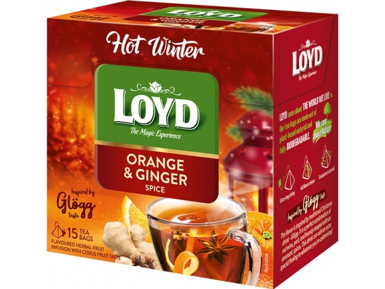 LOYD te Hot Winter Orange & Ginger 15 breve