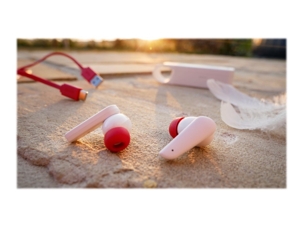 Hama Essential Line "Spirit Pocket" - Ægte Trådløse Øretelefoner Med Mik. - I Øret - Bluetooth - Hvid
