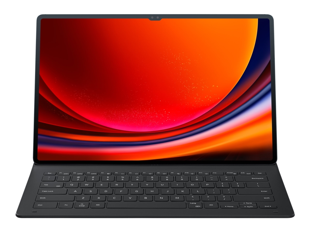 Samsung Ef Dx910 Tastatur Og Folio Kasse Bogomslag Tynd Bluetooth Pogo Pin Sort Tastatur Sort Etui For Galaxy Tab S9 Ultra
