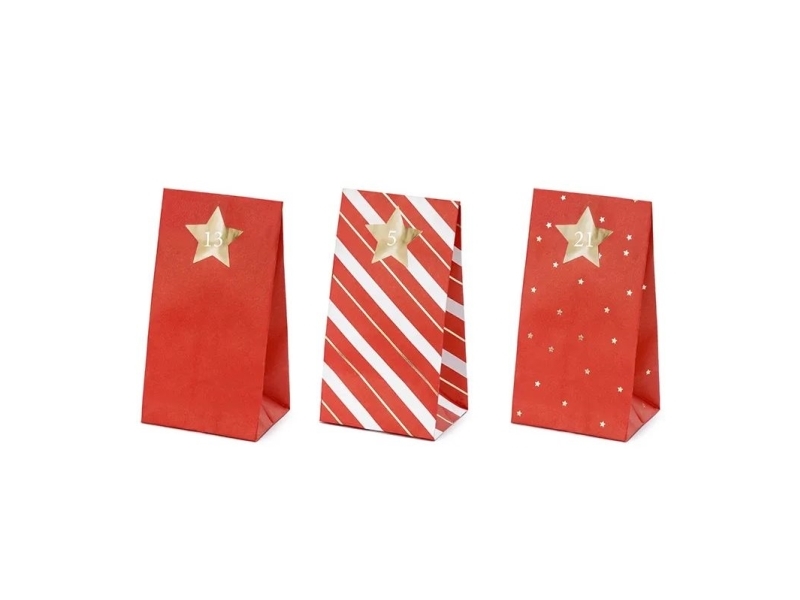Kalender-Geschenktüten Einpacken
