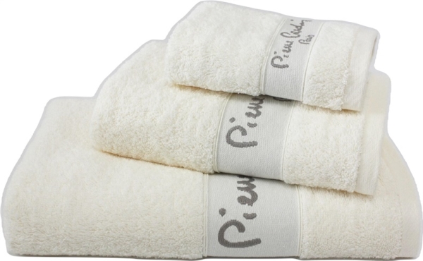 Pierre_Cardi Towel Setx3 Pier Card 103 Milk 450Gsm