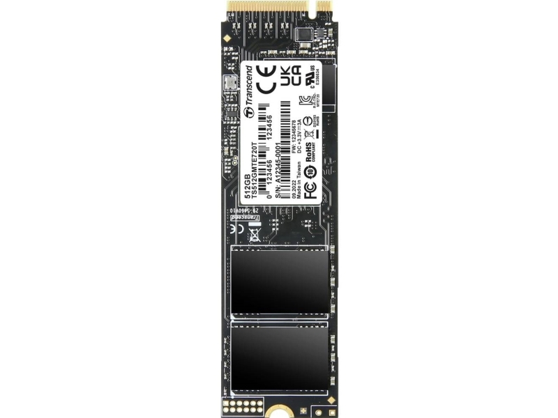 Transcend 512 Intern Pcie Ssd Ts512gmte720t Vs1