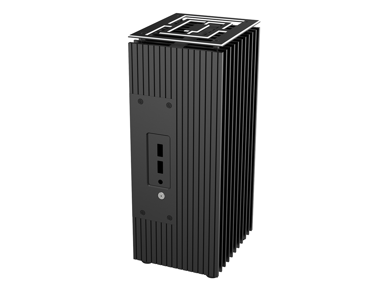 Akasa Turing Fanless Ucff Case Intel Nuc Oem Svart Lga1700