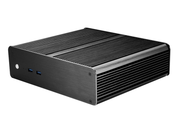 Akasa Euler T Plus, Small Form Factor (Sff), Pc, Sort, Mini-Itx, Aluminium, Hjemme/Kontor