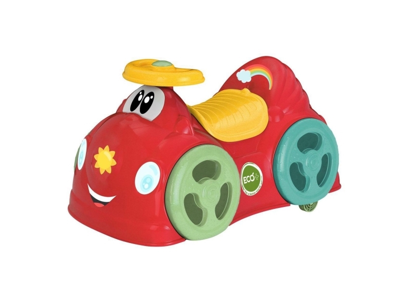 Chicco Eco+ 00011113100000, 1 Jahr(E), 4 Rad/Räder, Kunststoff, Schwarz, Grün, Rot, Weiß, Gelb