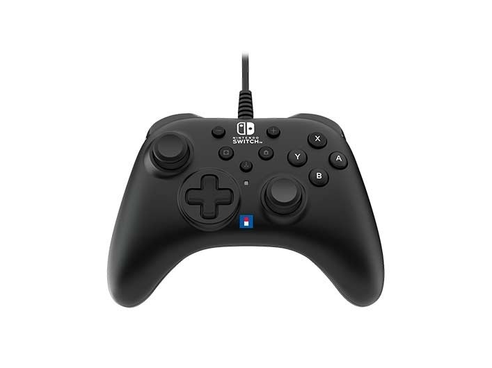 Hori Horipad Turbo, Gamepad, Nintendo Switch, D-Måtte, Hjemknap, Knappen Turbo, Ledningsført, Sort, 3 M