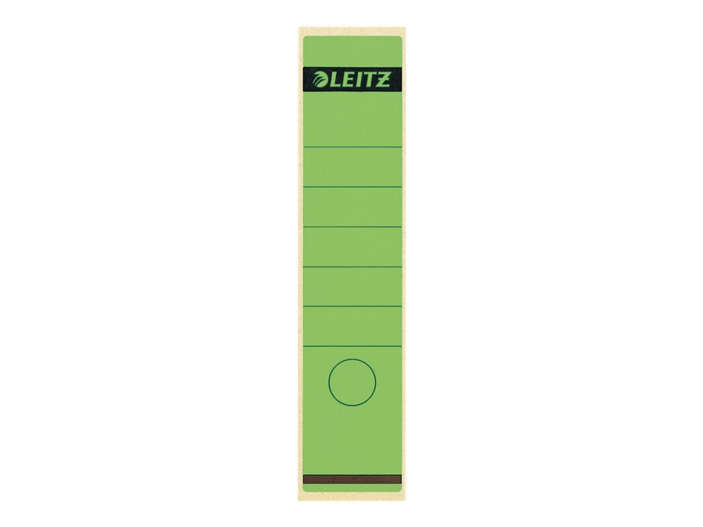 Leitz Rückenschilder Für Standard- Und Hartpappe-Ordner, Grün, Rechteck, Ringordner, Papier, 61 Mm, 285 Mm
