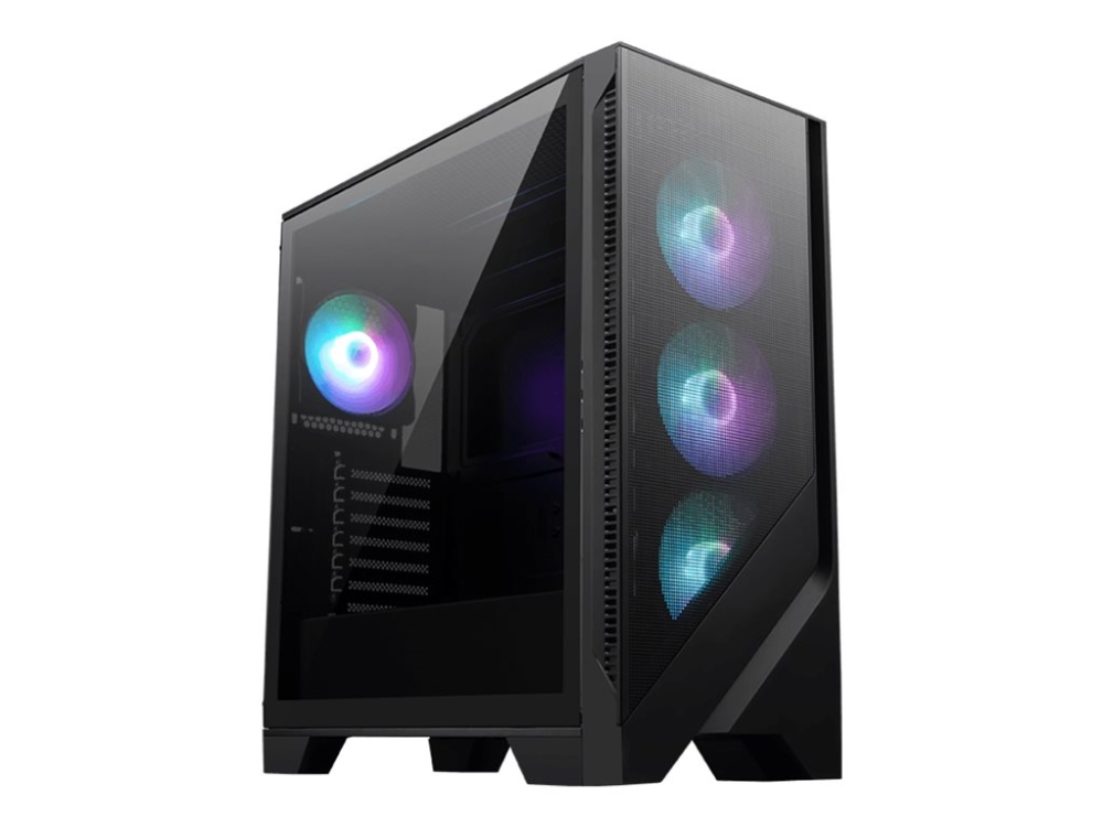 Gehäuse|Msi|Mag Forge 321R Airflow|Miditower|Gehäuse Produktmerkmale Transparentes Panel|Atx|Microatx|Miniitx|Farbe Schwarz|Magforge321rairflow