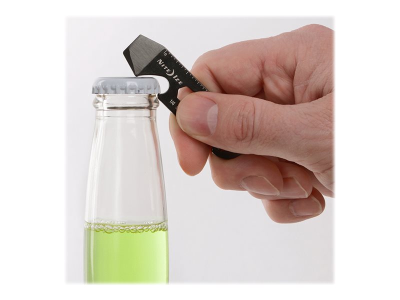 Nite Ize Doohickey, Schlüsselkarabinerhaken, Schwarz, Edelstahl, 17,2 Mm, 64,8 Mm, 12 G