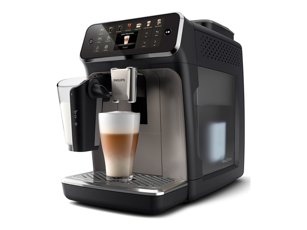 Philips Series 4400 EP4449 - Automatisk kaffekokare med cappuccinatore - 15 bar - black/spray painted panthera