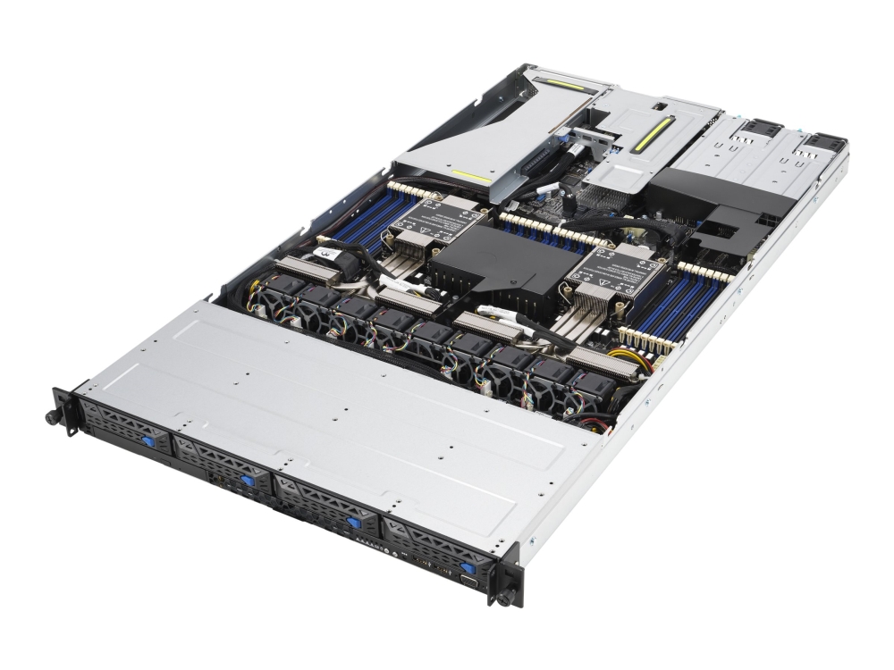 Asus Rs700 E10 Rs4u Server Rack Monterbar Vejs Uden Cpu Til Ram Sata Pci Express Hot Swap Båse Ingen Hdd Ast2