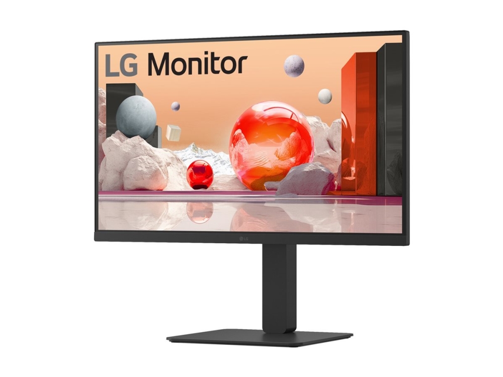 LG 27BA750-B - LED-skärm - 27 - 1920 x 1080 Full HD (1080p) @ 100 Hz - IPS - 250 cd/m² - 1300:1 - 5 ms - HDMI, DisplayPort, USB-C - högtalare