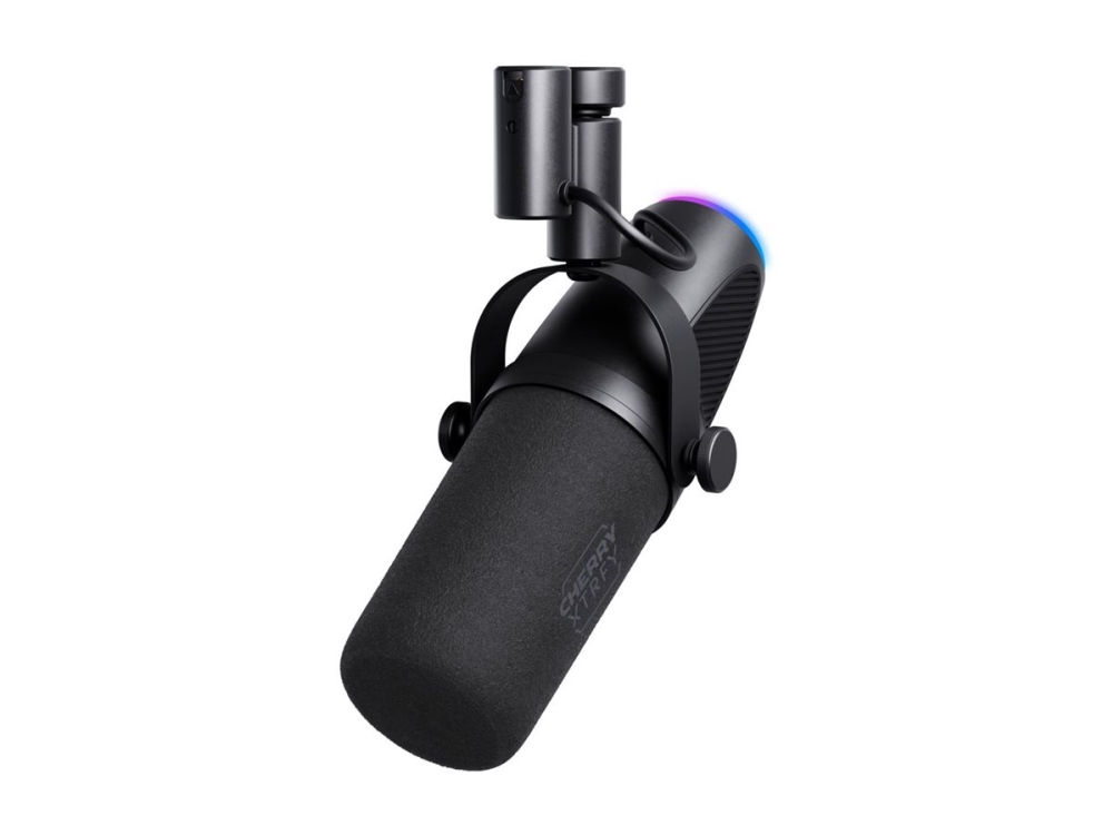 Cherry Xtrfy Ngale Mikrofon Usb Pin Xlr Sort