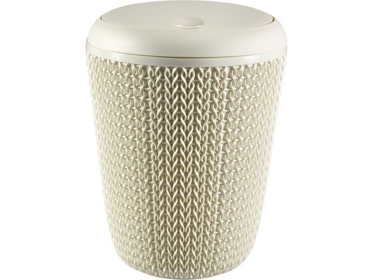 Affaldsspand Curver, Vippe, 6 L Cremefarvet (235057)